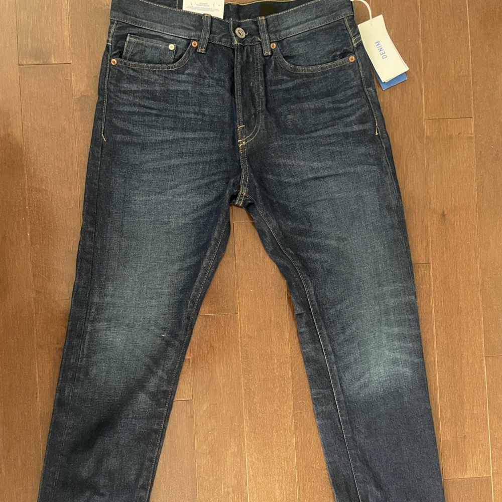 H&M men’s straight cut denim jeans 29
